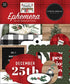 Farmhouse Christmas Collection 5 x 5 Ephemera Die Cut Scrapbook Embellishments by Carta Bella - Scrapbook Supply Companies