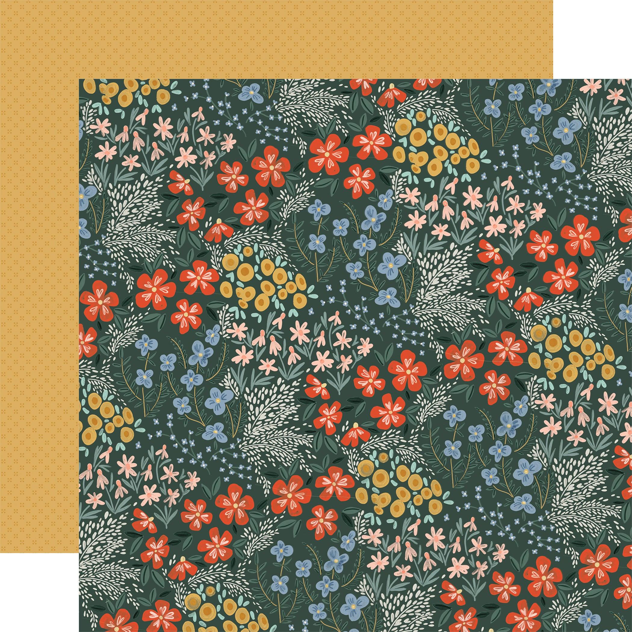 Farmhouse Summer Collection Farmhouse Garden 12 x 12 Double-Sided Scrapbook Paper by Carta Bella