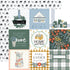 Farmhouse Summer Collection 4x4 Journaling Cards 12 x 12 Double-Sided Scrapbook Paper by Carta Bella