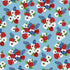 God Bless America Collection Fourth Floral 12 x 12 Double-Sided Scrapbook Paper by Carta Bella - Scrapbook Supply Companies
