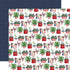 God Bless America Collection Patriotic Pots 12 x 12 Double-Sided Scrapbook Paper by Carta Bella