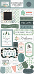 Gather At Home Collection 6 x 12 Scrapbook Chipboard Phrases by Carta Bella - Scrapbook Supply Companies