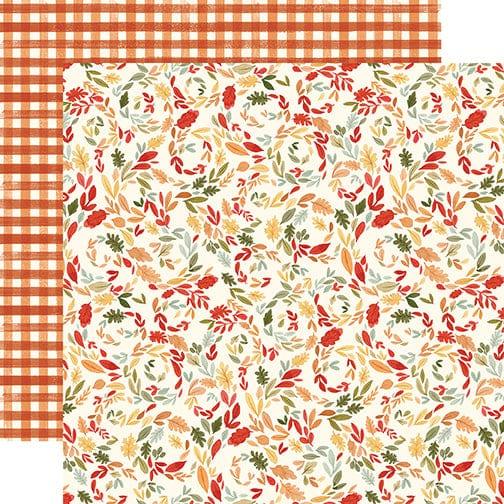 Hello Autumn Collection 12 x 12 Double-Sided Scrapbook Paper Kit & Sticker Sheet by Carta Bella - 13 Pieces - Scrapbook Supply Companies