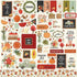 Hello Autumn Collection Elements 12 x 12 Cardstock Scrapbook Sticker Sheet by Carta Bella - Scrapbook Supply Companies