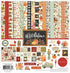 Hello Autumn Collection 12 x 12 Double-Sided Scrapbook Paper Kit & Sticker Sheet by Carta Bella - 13 Pieces - Scrapbook Supply Companies
