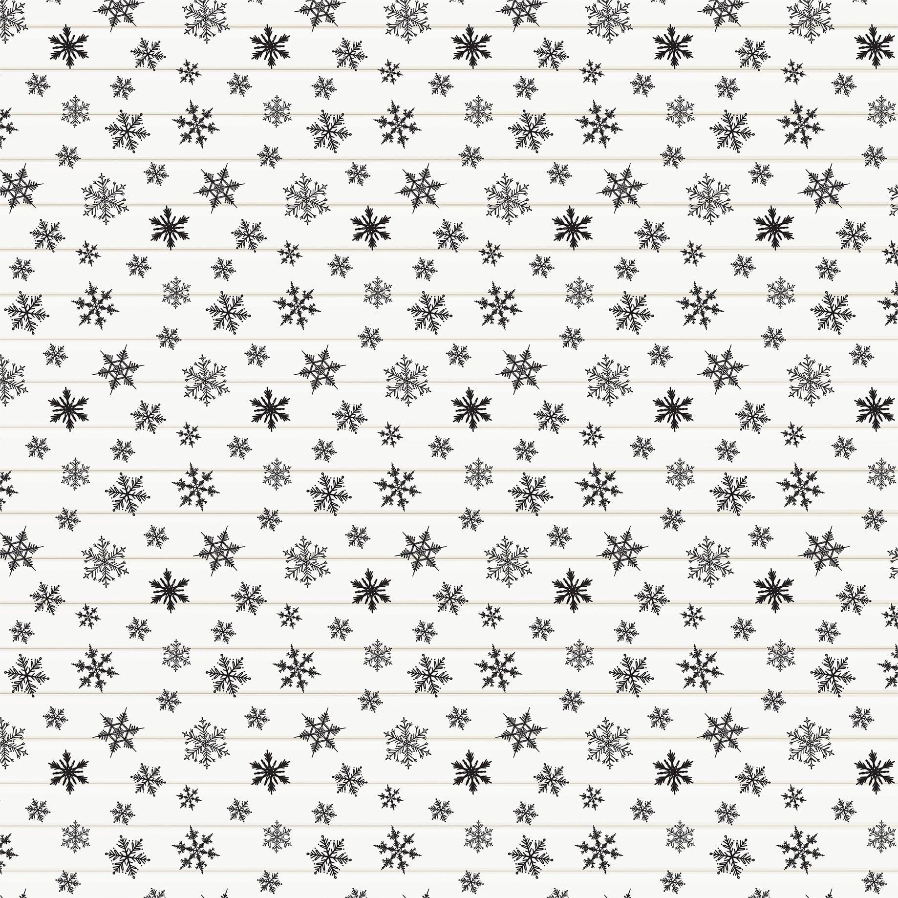 Home For Christmas Collection 3 x 4 Journaling Cards 12 x 12 Double-Sided Scrapbook Paper by Carta Bella - Scrapbook Supply Companies