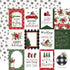 Home For Christmas Collection 3x4 Journaling Cards 12 x 12 Double-Sided Scrapbook Paper by Carta Bella