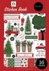 Home for Christmas Collection Sticker Book by Carta Bella Paper-16 pages - Scrapbook Supply Companies