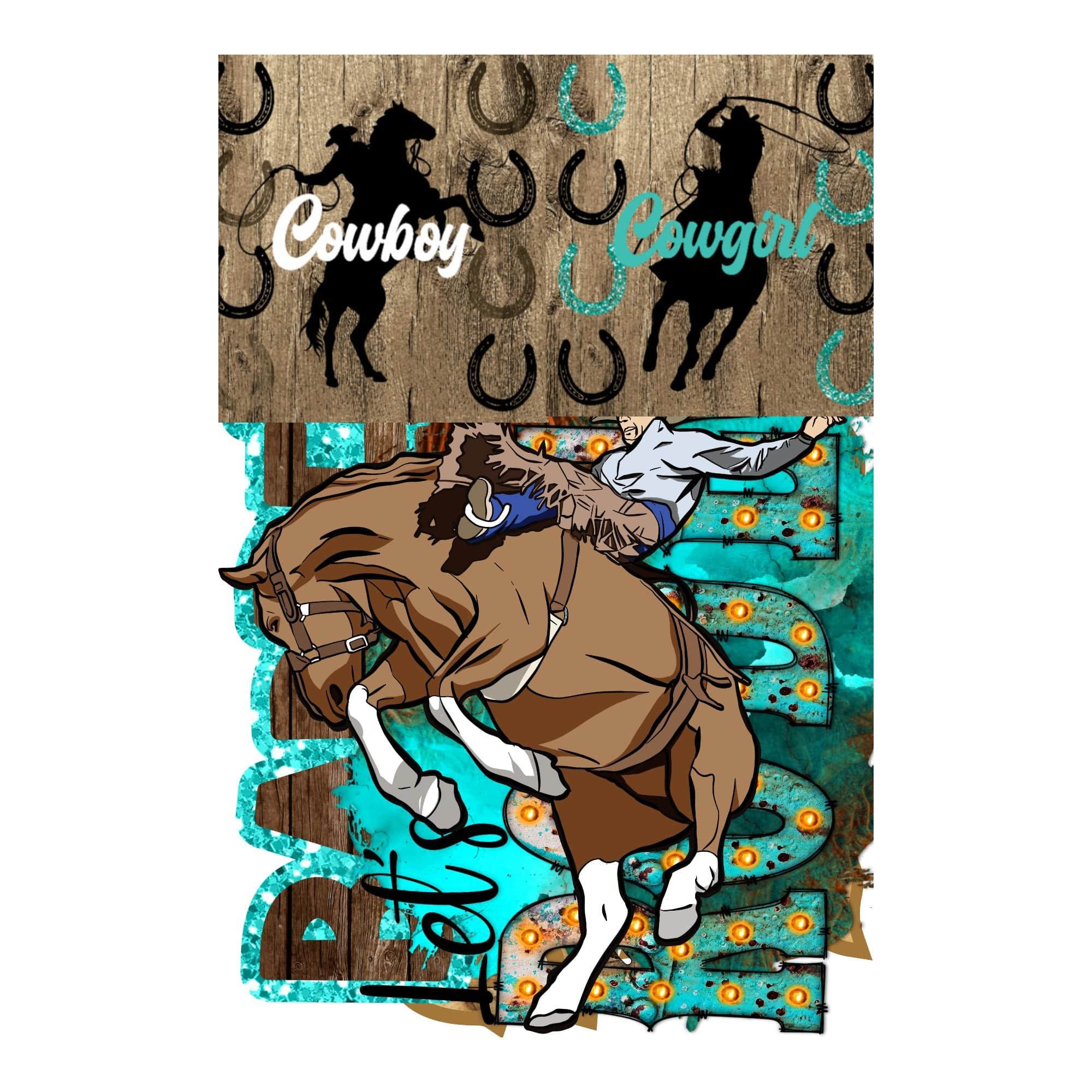 Cowboys Collection Laser Cut Scrapbook Ephemera Embellishments by SSC Designs