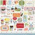 Farmhouse Living Collection Elements 12 x 12 Scrapbook Sticker Sheet by Carta Bella - Scrapbook Supply Companies