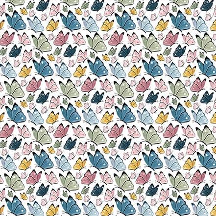 My Favorite Things Collection Perfect Butterflies 12 x 12 Double-Sided Scrapbook Paper by Carta Bella - Scrapbook Supply Companies