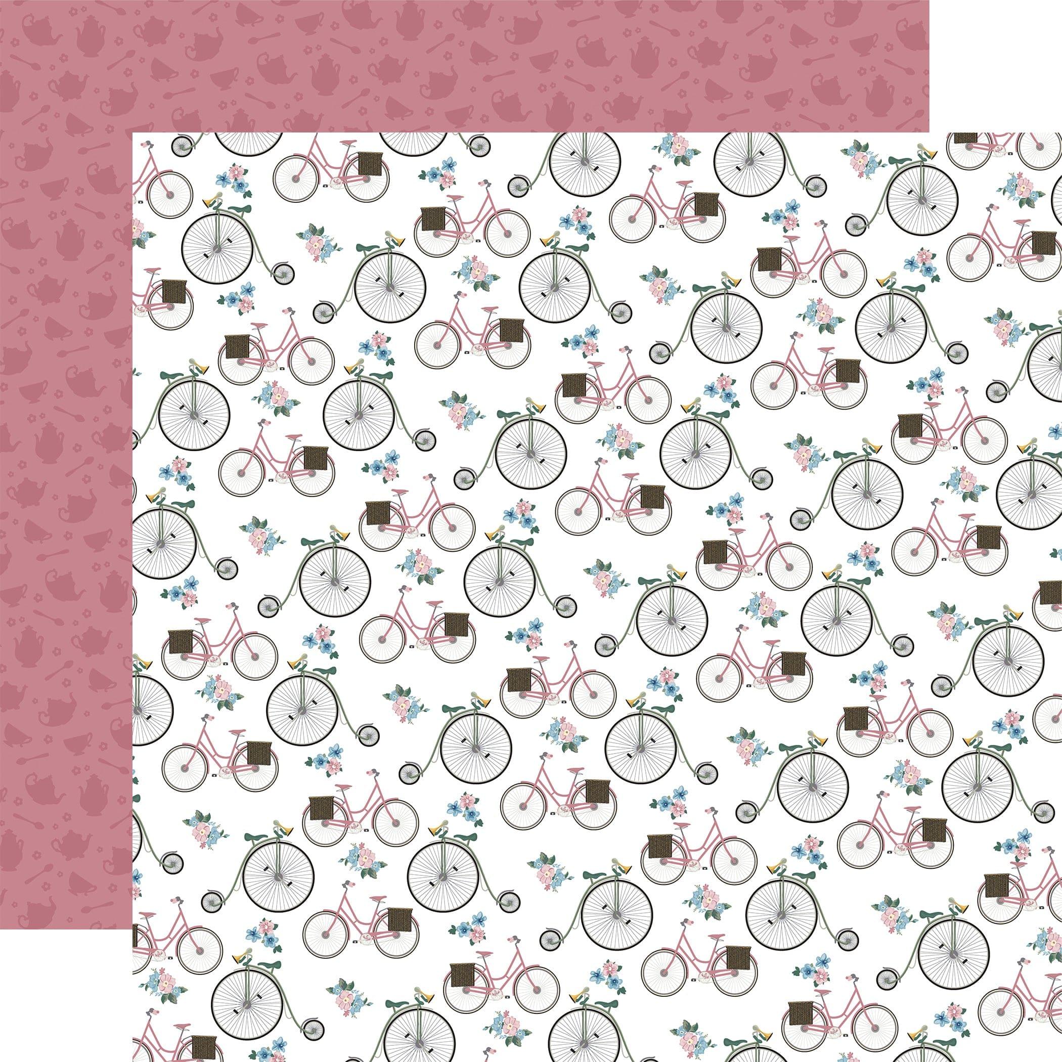 My Favorite Things Collection Enjoy The Ride 12 x 12 Double-Sided Scrapbook Paper by Carta Bella