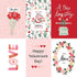 My Valentine Collection 4x6 Journaling Cards 12 x 12 Double-Sided Scrapbook Paper by Carta Bella - Scrapbook Supply Companies