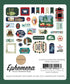 Outdoor Adventures Collection 5 x 5 Ephemera Die Cut Scrapbook Embellishments by Carta Bella - Scrapbook Supply Companies
