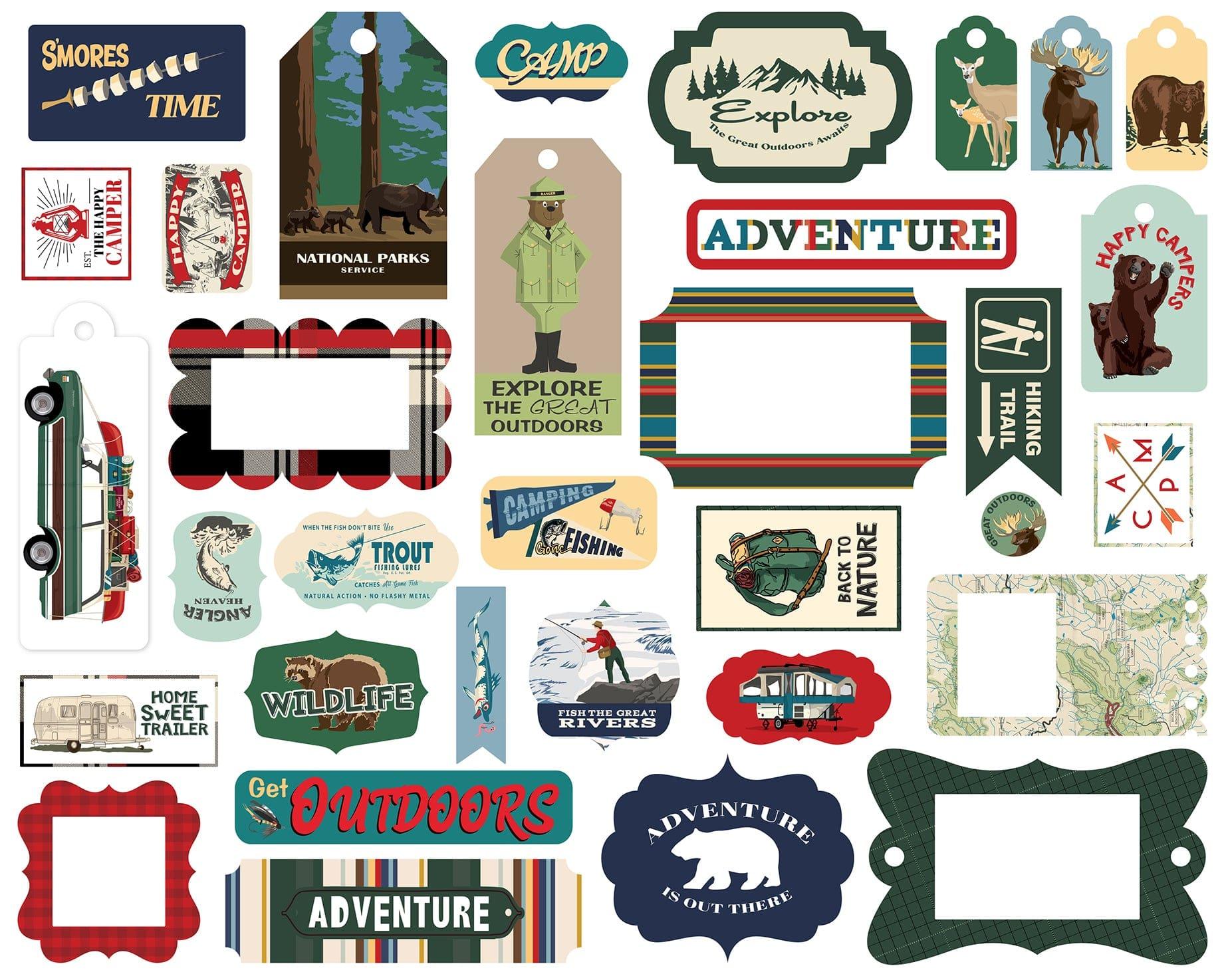 Carta Bella Paper - Outdoor Adventures Collection - 12 x 12 Collection Kit