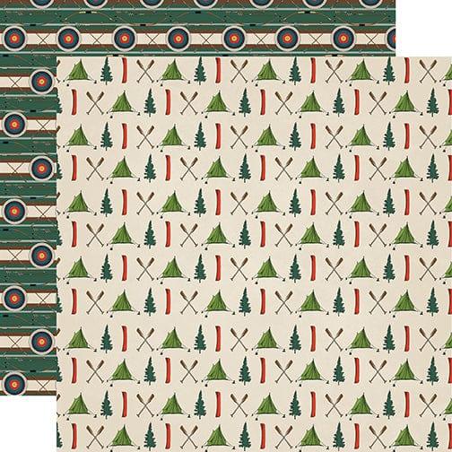 Summer Camp Collection 12 x 12 Scrapbook Paper & Sticker Pack by Carta Bella - Scrapbook Supply Companies