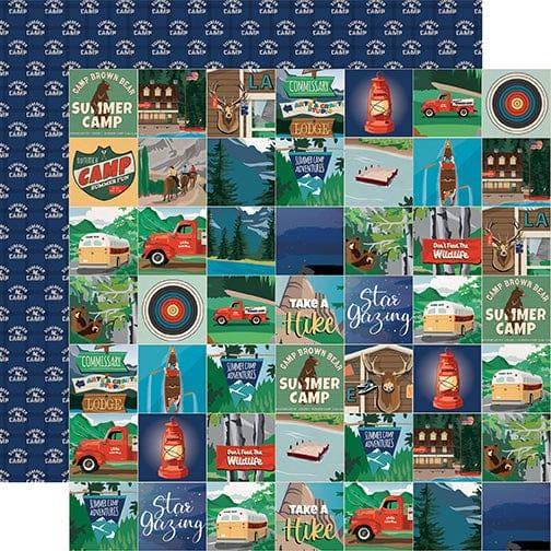 Summer Camp Collection 12 x 12 Scrapbook Paper & Sticker Pack by Carta Bella - Scrapbook Supply Companies