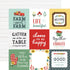 Sunflower Market Collection 4x4 Journaling Cards 12 x 12 Double-Sided Scrapbook Paper by Carta Bella