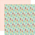 Sunflower Market Collection Pour Me A Glass 12 x 12 Double-Sided Scrapbook Paper by Carta Bella