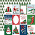 White Christmas Collection 12 x 12 Scrapbook Paper & Sticker Pack by Carta Bella - Scrapbook Supply Companies