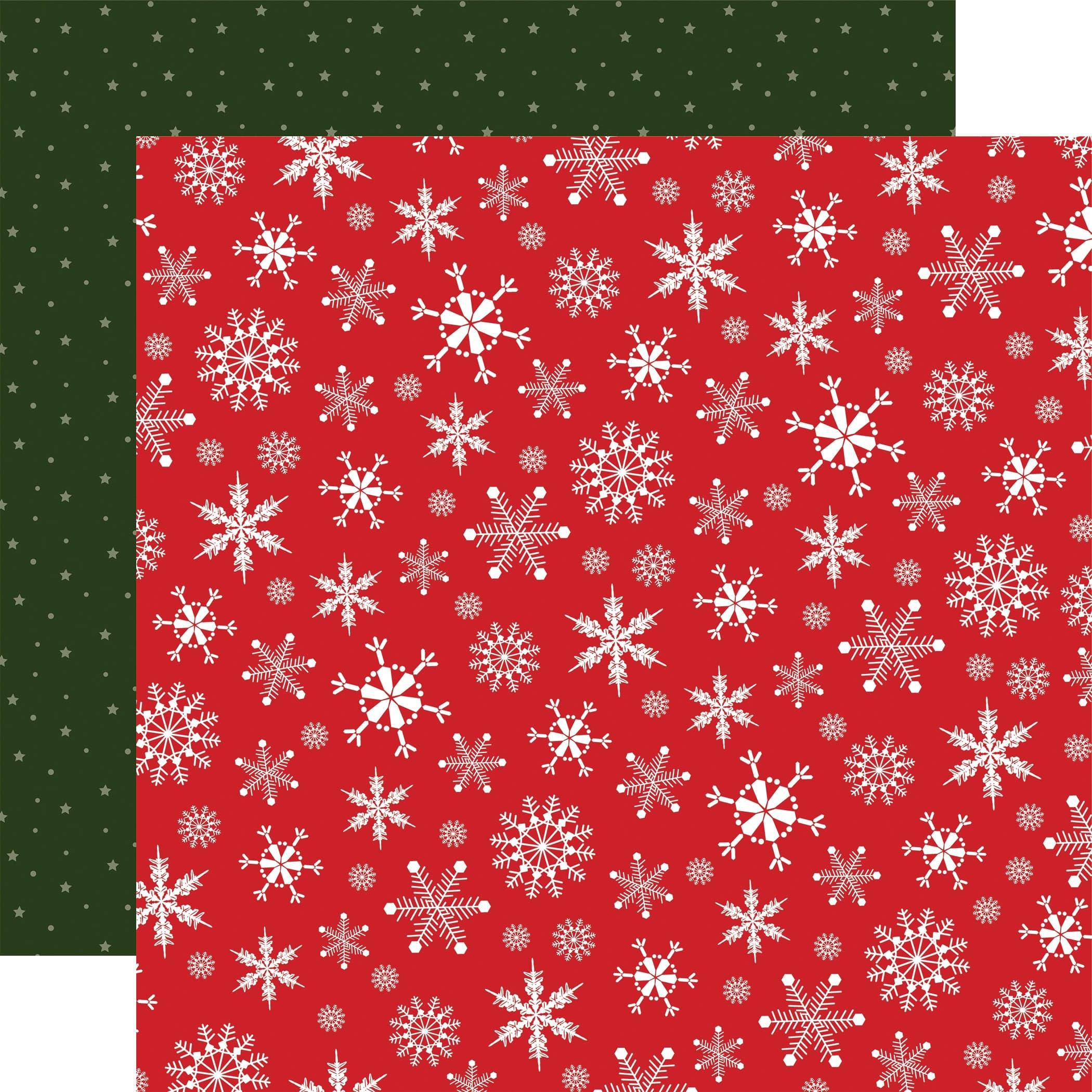 White Christmas Collection White Christmas 12 x 12 Double-Sided Scrapbook Paper by Carta Bella