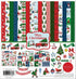 White Christmas Collection 12 x 12 Scrapbook Paper & Sticker Pack by Carta Bella - Scrapbook Supply Companies