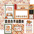 Welcome Fall Collection Multi Journaling Cards 12 x 12 Double-Sided Scrapbook Paper by Carta Bella