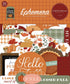 Welcome Fall Collection 5 x 5 Scrapbook Ephemera Die Cuts by Carta Bella - Scrapbook Supply Companies