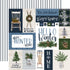 Welcome Winter Collection Journaling Cards 12 x 12 Double-Sided Scrapbook Paper by Carta Bella