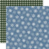 Welcome Winter Collection Blue Blizzard 12 x 12 Double-Sided Scrapbook Paper by Carta Bella