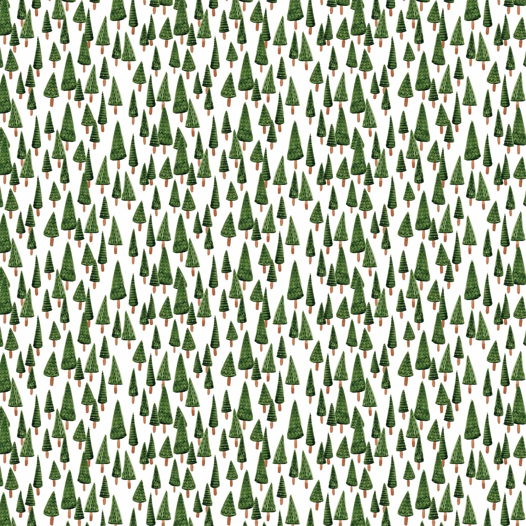 Happy Christmas Collection Winter Wonderland 12 x 12 Double-Sided Scrapbook Paper by Carta Bella - Scrapbook Supply Companies