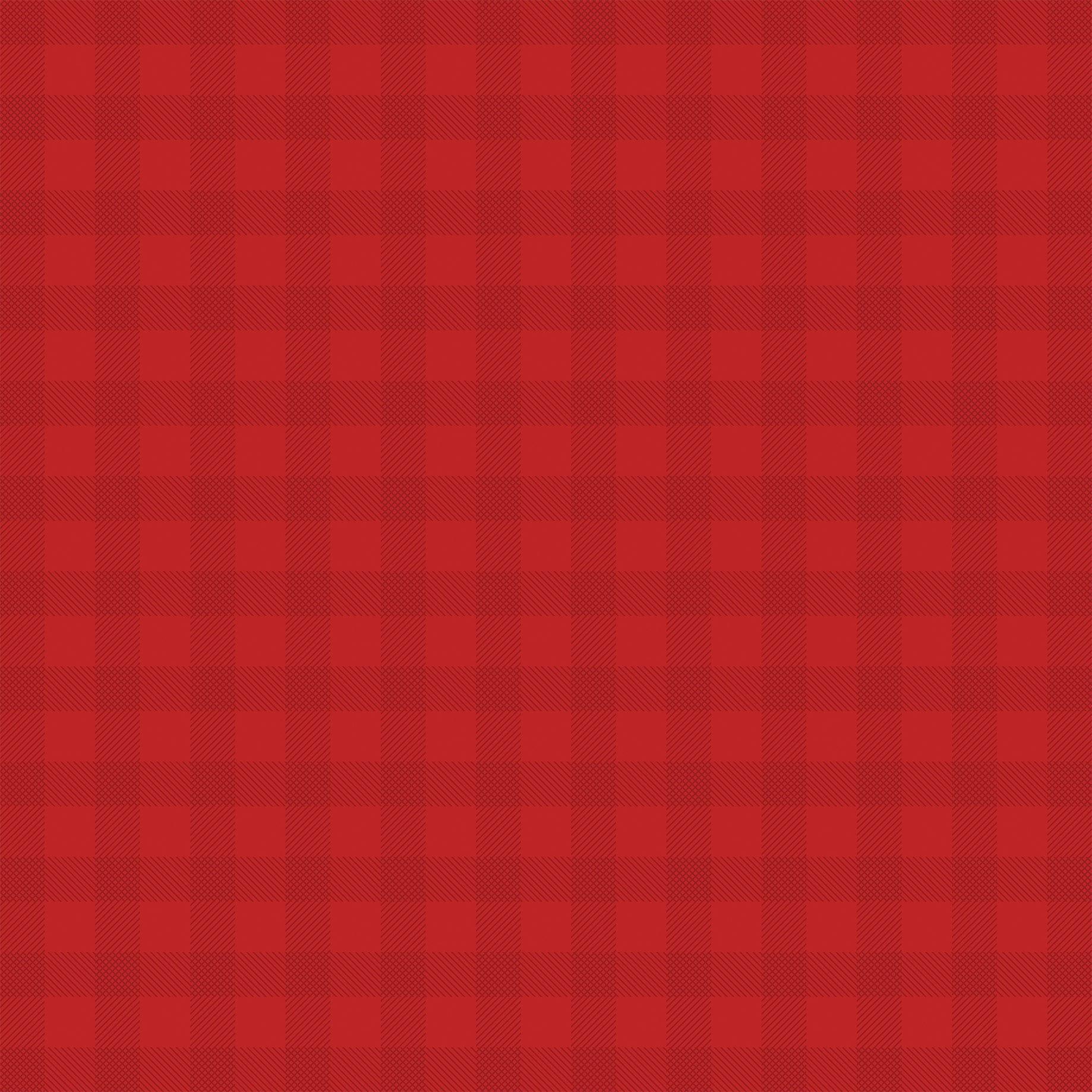 Happy Christmas Collection Popping Poinsettias 12 x 12 Double-Sided Scrapbook Paper by Carta Bella - Scrapbook Supply Companies