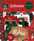 Happy Christmas Collection 5 x 5 Scrapbook Ephemera Die Cuts by Carta Bella - Scrapbook Supply Companies