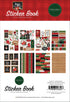 Happy Christmas Collection Sticker Book by Carta Bella Paper-16 pages - Scrapbook Supply Companies