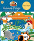 Zoo Adventure Collection 5 x 5 Frames & Tags Die Cut Scrapbook Embellishments by Carta Bella - Scrapbook Supply Companies