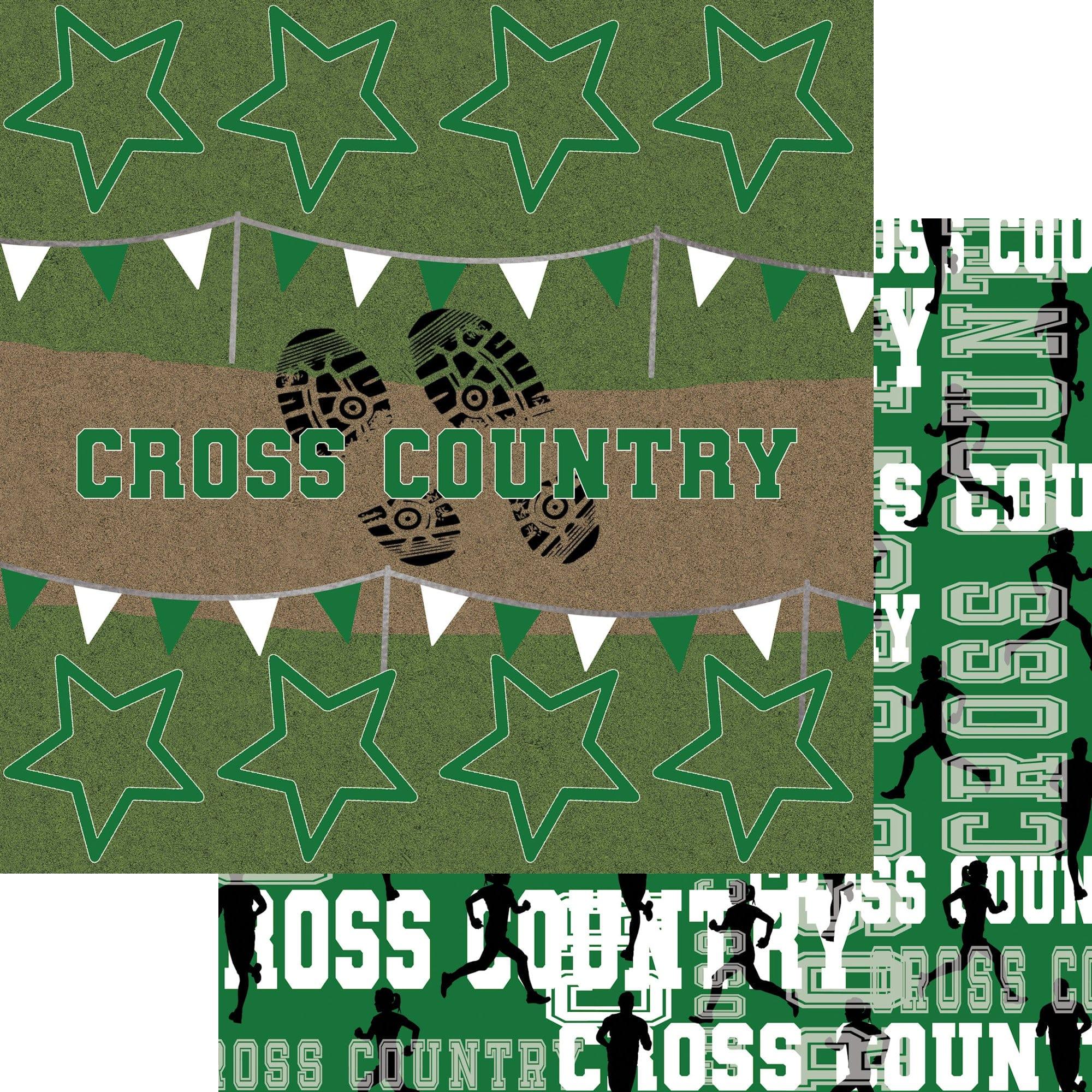 Cross Country Collection Cross Country 12 x 12 Double-Sided Scrapbook Paper by SSC Designs