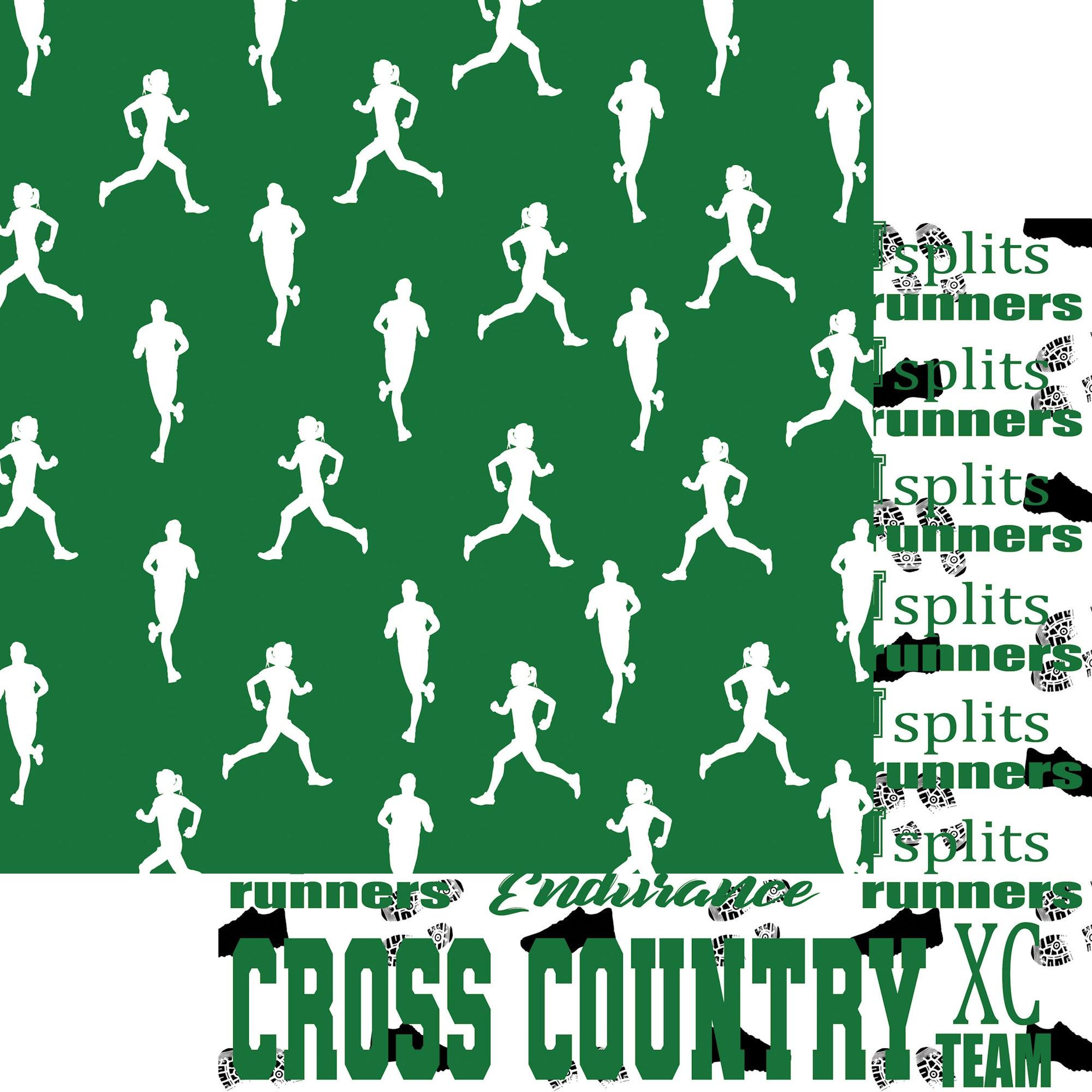 Cross Country Collection Prints 12 x 12 Double-Sided Scrapbook Paper by SSC Designs