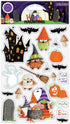 Happy Haunting Collection Puffy Stickers 5.5 x 8 Scrapbook Sticker Book by Craft Consortium - Scrapbook Supply Companies