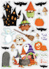 Happy Haunting Collection Puffy Stickers 5.5 x 8 Scrapbook Sticker Book by Craft Consortium - Scrapbook Supply Companies