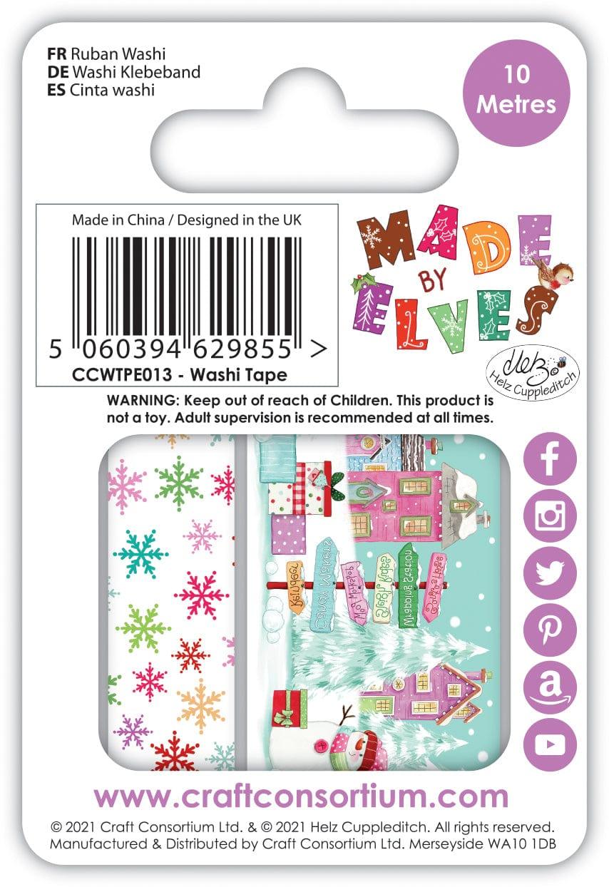 Made By Elves Collection Washi Tape by Craft Consortium - 10 Meters - Scrapbook Supply Companies