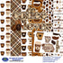 Coffee Lover 12 x 12 Scrapbook Paper & Embellishment Kit by SSC Designs