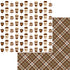 Coffee Lover Collection 12 x 12 Scrapbook Paper & Embellishment Kit by SSC Designs - Scrapbook Supply Companies