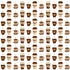 Coffee Lover Collection Go Cup 12 x 12 Double-Sided Scrapbook Paper by SSC Designs - Scrapbook Supply Companies
