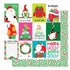 Tulla & Norbert's Christmas Party Collection Holly Jolly 12 x 12 Double-Sided Scrapbook Paper by Photo Play Paper - Scrapbook Supply Companies