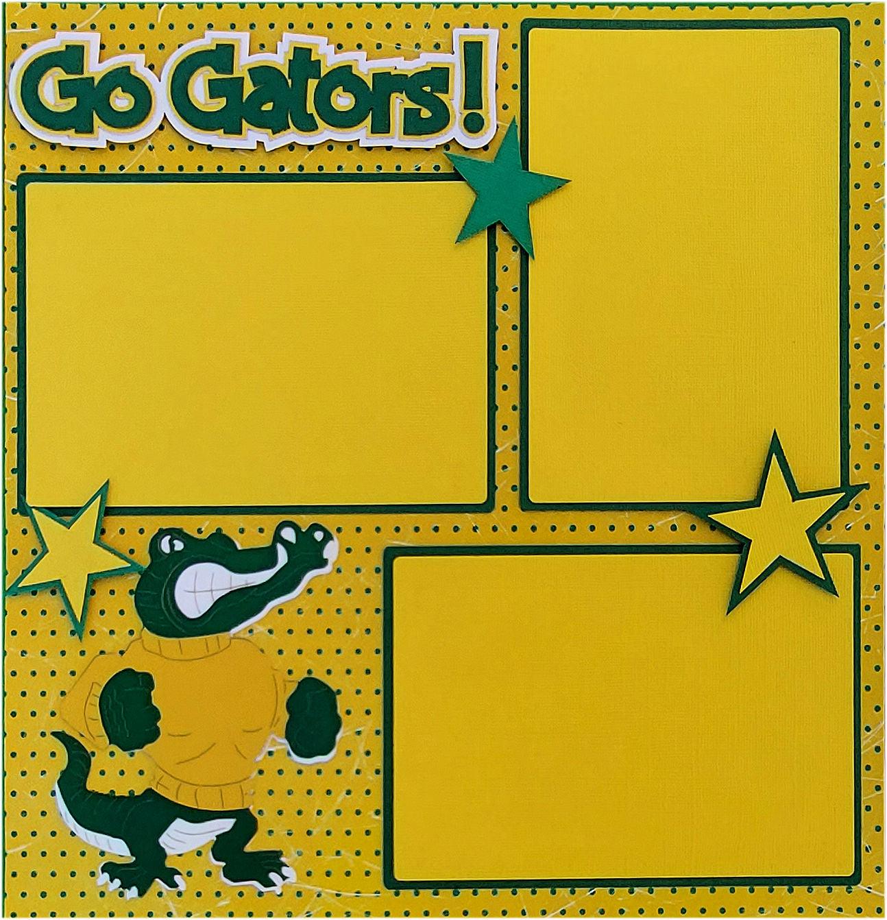 Crystal Lake South Class of 2021 Cheer Pre-Made Embellished Two-Page 12 x 12 Scrapbook Premade by SSC Designs - Scrapbook Supply Companies