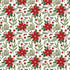 Christmas Magic Collection Pretty Poinsettias 12 x 12 Double-Sided Scrapbook Paper by Echo Park Paper - Scrapbook Supply Companies