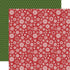 Christmas Magic Collection Swirling Snowflakes 12 x 12 Double-Sided Scrapbook Paper by Echo Park Paper - Scrapbook Supply Companies