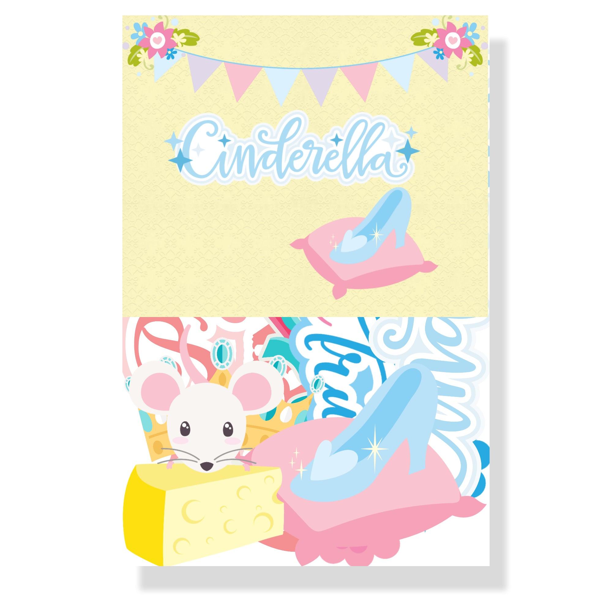 Cinderella Collection Laser Cut Ephemera Embellishments by SSC Designs