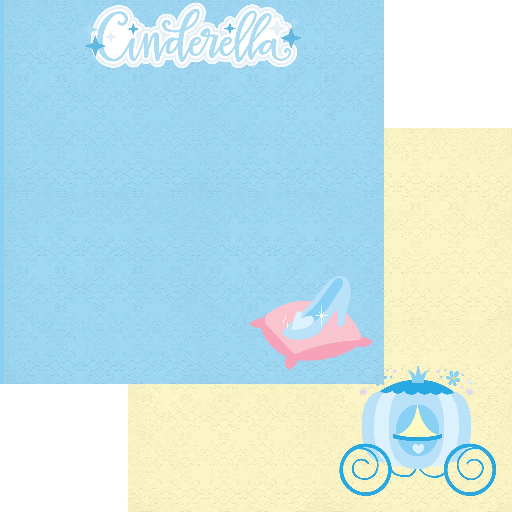 Cinderella Collection Cinderella 12 x 12 Double-Sided Scrapbook Paper by SSC Designs