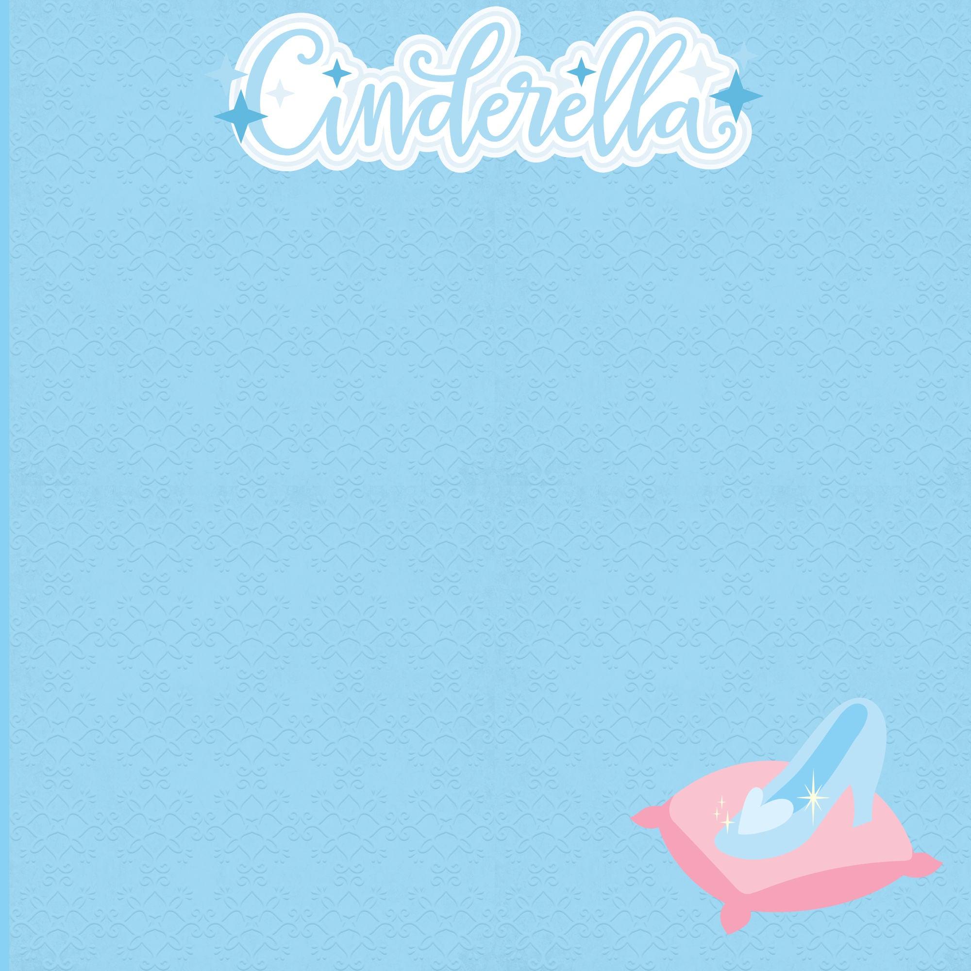 Cinderella Collection Cinderella 12 x 12 Double-Sided Scrapbook Paper by SSC Designs